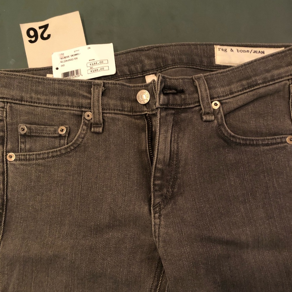 Rag and Bone Grey Jeans
